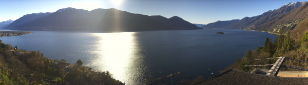 Abb. 1: Blick von Ascona über den Lago Maggiore