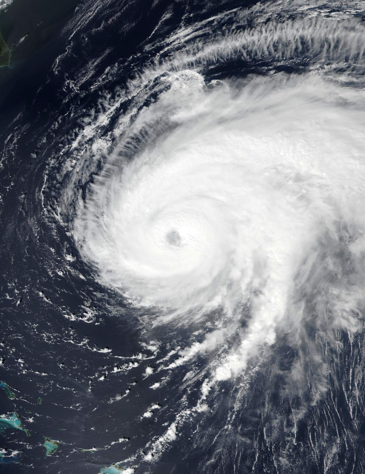 Abb. 2: Hurrikan Fiona, Kategorie 4