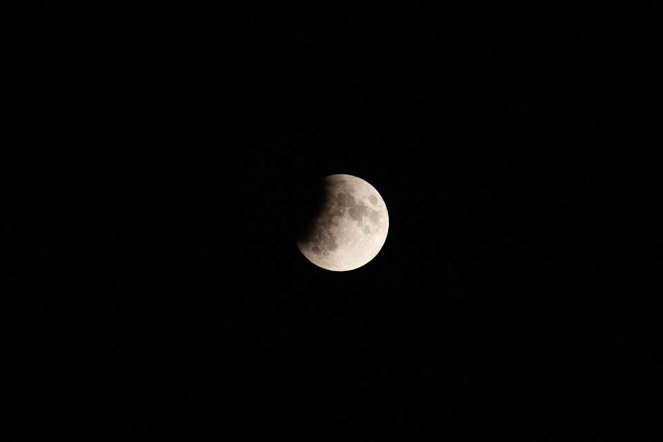 Fig. 3: Partial Lunar Eclipse ; Source: Pixabay