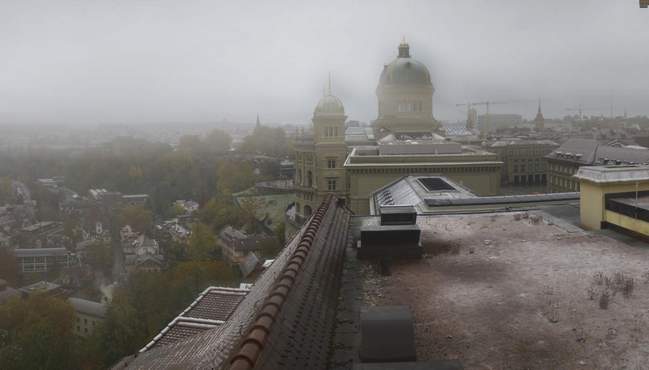 Fig. 3: On November 12, it was already white in Bern at short notice; Source: roundshot