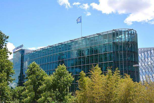 Fig. 1: L'edificio degli uffici dell'OMM a Ginevra; Fonte: WMO