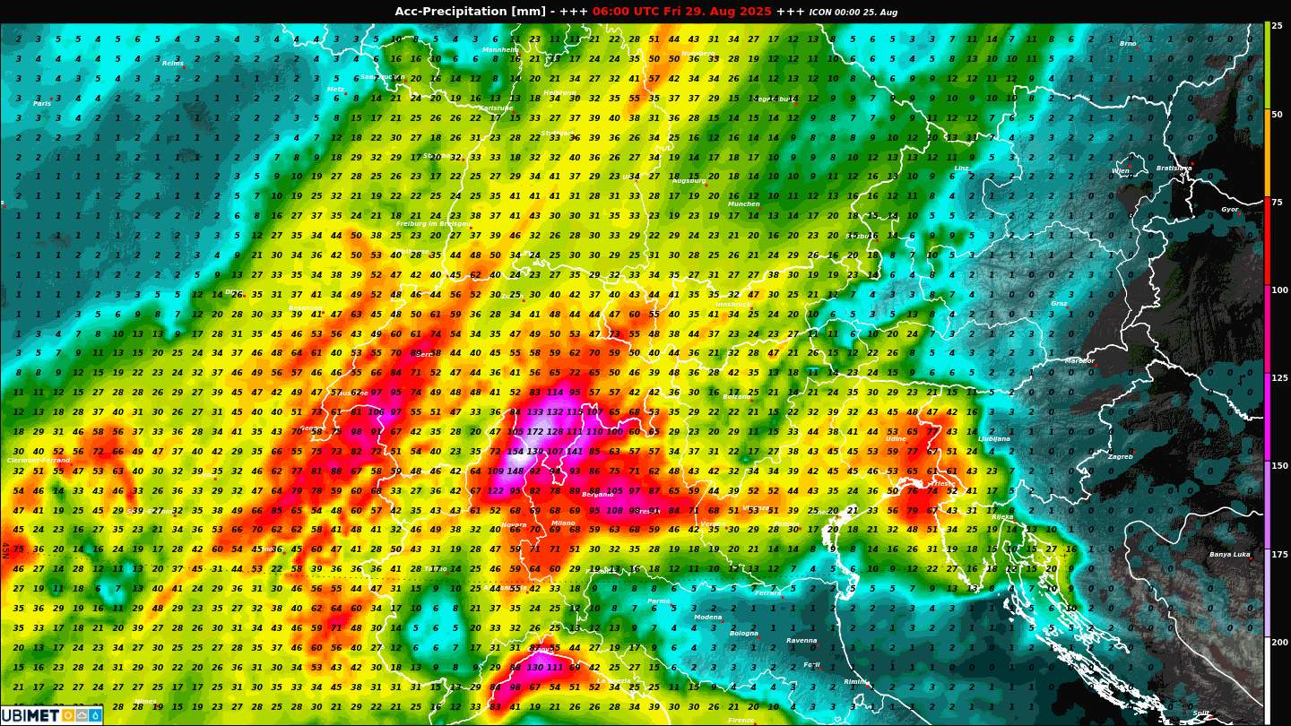 MeteoNews: Vorübergehendes Sommercomeback (25. August 2025)
